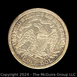 US: 1891 Seated Liberty Quarter