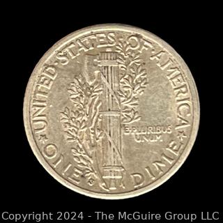 US: 1936-S Mercury Dime Coin