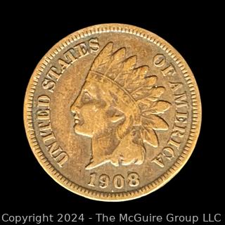 US: 1908-S Indian Head Cent