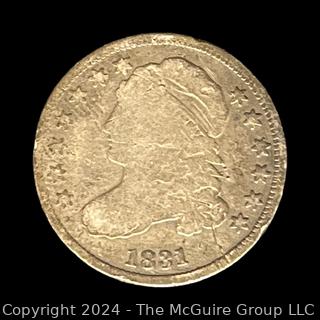 US: 1831 Capped Bust Dime 