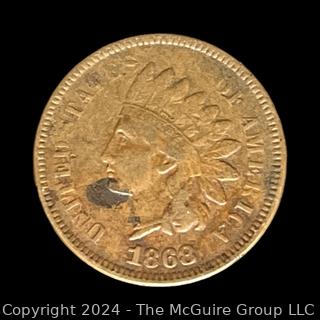 US: 1868 Indian Head Cent