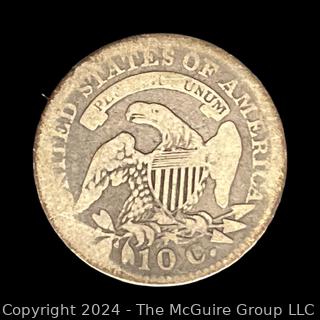 US: 1827 Capped Bust Dime