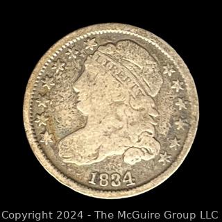 US: 1824 Capped Bust Dime