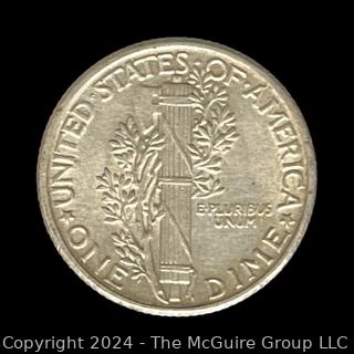 US: 1929 Mercury Dime Coin