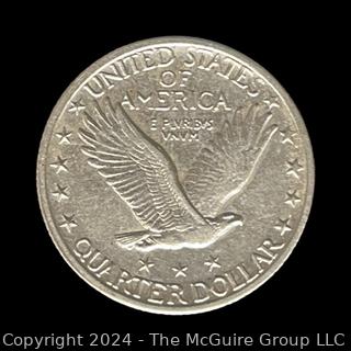 US: 1917 Standing Liberty Quarter Type 2