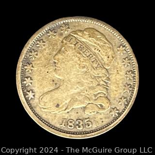 US: 1835 Capped Bust Dime 