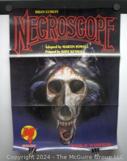 Book Poster: Necroscope II: Vamphyri! Brian Lumley~1989 (was DD1004)