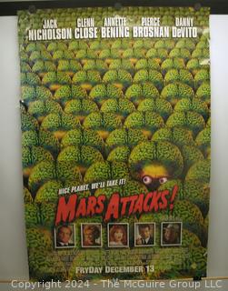 Movie Poster: Original Mars Attacks Poster 1996. 27 x 40" (was DD1018)