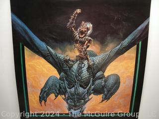 Gaming Art Poster: Jeff Easley "Death's Ride" Dungeons & Dragons Original TSR 1988 (was DD1019)