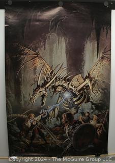 Gaming Art Poster: Running The Realms - Advanced D&D 2nd Edition - Forgotten Realms TSR 1993 (was DD1020)