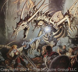 Gaming Art Poster: Running The Realms - Advanced D&D 2nd Edition - Forgotten Realms TSR 1993 (was DD1020)