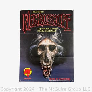 Book Poster: Necroscope II: Vamphyri! Brian Lumley~1989 (was DD1004)