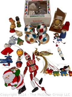 Group of Christmas Ornaments