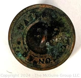 Two (2) Pipes and Civil War Button Found on Vicksburg Battlefield (Confederate Army of Mississippi)