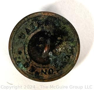 Two (2) Pipes and Civil War Button Found on Vicksburg Battlefield (Confederate Army of Mississippi)