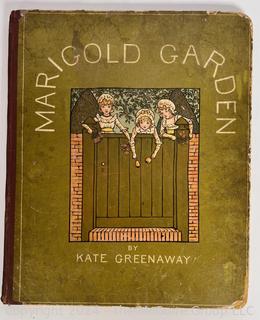 Marigold Garden by Kate Greenaway 1885 First Edition Book