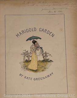 Marigold Garden by Kate Greenaway 1885 First Edition Book