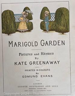 Marigold Garden by Kate Greenaway 1885 First Edition Book