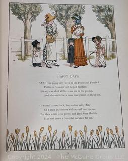 Marigold Garden by Kate Greenaway 1885 First Edition Book