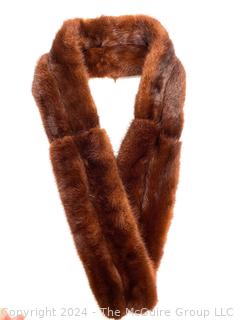 Mink Stole Shawl Futaba Fur Co. Tokyo Ginza Nishi 