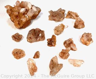 Collection of Arkansas Diamond Quartz Specimens 