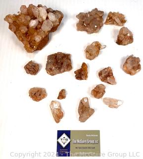 Collection of Arkansas Diamond Quartz Specimens 