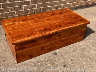 Cedar Trunk or Chest. 36W x 16D x 11" Tall