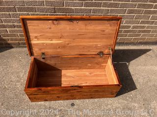 Cedar Trunk or Chest. 36W x 16D x 11" Tall