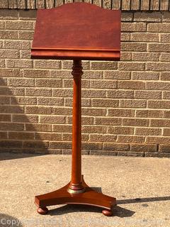 Wooden Lectern or Book Stand 18 x 45"