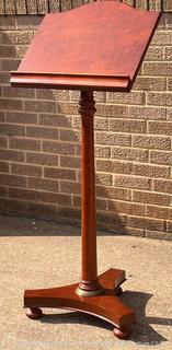 Wooden Lectern or Book Stand 18 x 45"