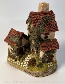 David Winter Cottage Collection "Ivy Cottage" Building (w/box) & "Birthstone Wishing Well"