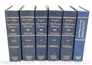 New England and Mayflower Genealogy Reference Books