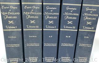 New England and Mayflower Genealogy Reference Books