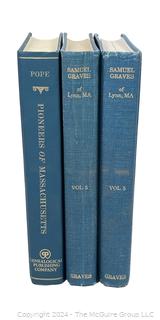 New England Genealogy and Samuel Graves Volumes 