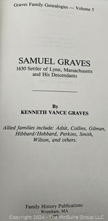 New England Genealogy and Samuel Graves Volumes 