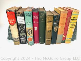 Selection of Literary Classics, Some 1st Editions and Many with Dust Jackets