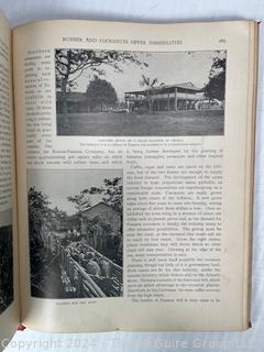 "The Panama Canal - An Illustrated Historical Narrative" by Willis J. Abbott circa 1910's 