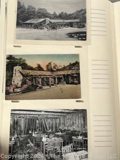 Post Card Album Including California and Hearst Castle 