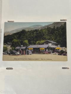 Post Card Album Including California and Hearst Castle 