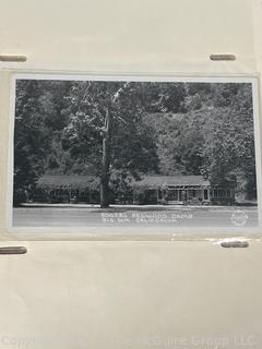 Post Card Album Including California and Hearst Castle 