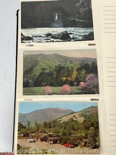 Post Card Album Including California and Hearst Castle 