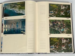 Post Card Album Including California and Hearst Castle 