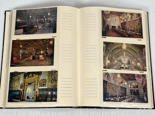 Post Card Album Including California and Hearst Castle 