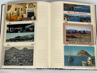 Post Card Album Including California and Hearst Castle 