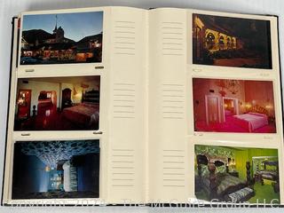 Post Card Album Including California and Hearst Castle 