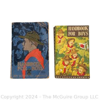 Scouting Handbooks For Boys 3rd and 5th Editions