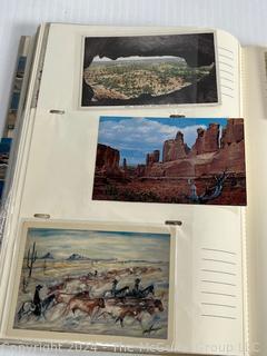 Post Card Album Including Southwest Vistas 1960-70's