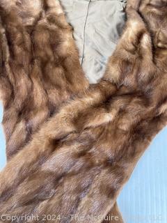 S Kann Sons & Company Blonde Mink Fur Stole Washington