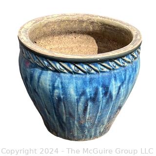 Glazed 10 x 12" Planter Pot