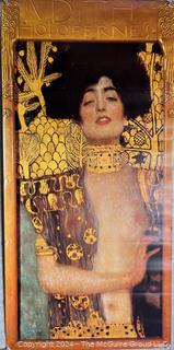 Edith Holofernes Art Nouveau Poster 13 x 18.5" Gustav Klimt